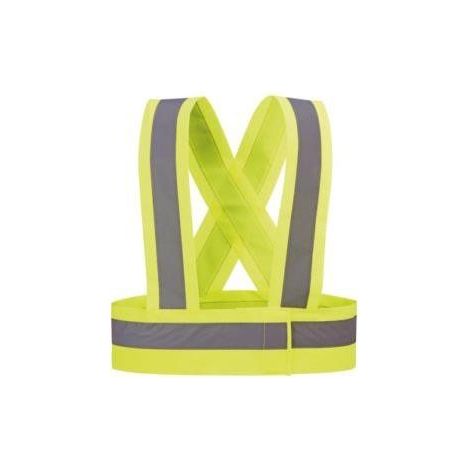 Tirantes de alta visibilidad Color amarillo fluor HVT Talla XL JUBA