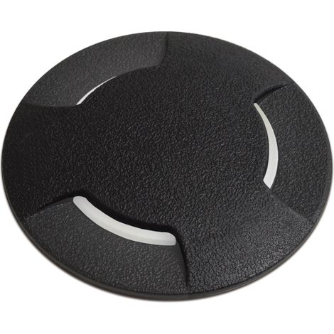 Empotrable suelo 4 emisión BELGRADO-12 IP67 GX53 LED T2 3W 405lm/410lm/410lm CRI80 3000K/4000K/6500K Negro