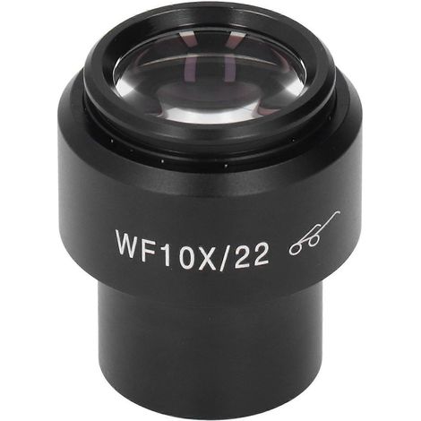 Oculaire de microscope 30 mm WF10X/22, objectif grand angle pour microscope de laboratoire (1/4)