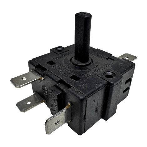 JINHE Electronics Drehschalter 25T125 UPA66 250V 26A 5Pin Schalter für Elektroheizer uvm. (1/4)
