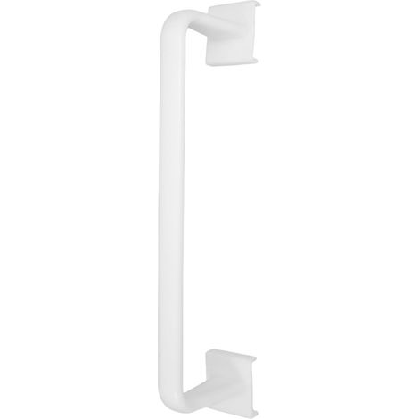 Lot de 2 porte-serviettes muraux blancs en polypropylène (PP) peu enco (1/5)