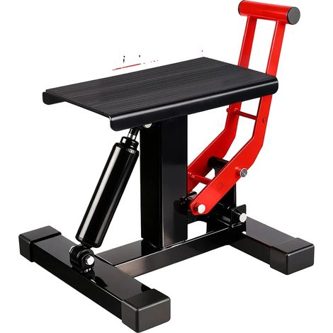Soporte para potrero, estructura de acero resistente, altura ajustable de 16" a 24", color negro. (1/2)