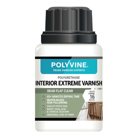 Polyvine - Interior Extreme Varnish - Dead Flat - 100ml
