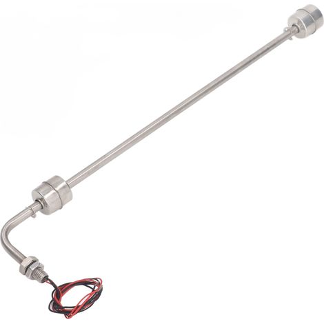 Interrupteur à Flotteur Double Niveau en Acier Inoxydable 0‑110V AC/DC Longueur 400mm (1/5)