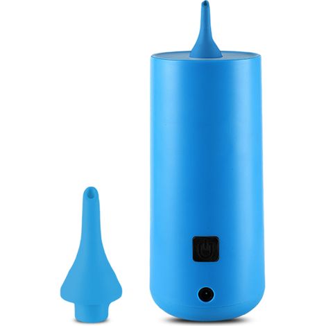 Mini pompe à ballons électrique portable avec gonfleur à pression et gonflage automatique, pompe à air antidérapante pour ballons à l'hélium et tous types de ballons. (1/3)