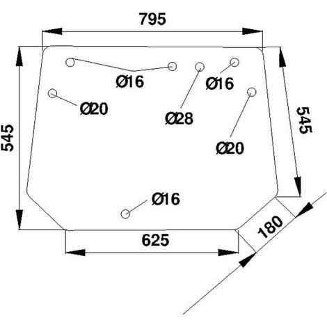 Lunotto 205812051010N UNIVERSALE 205812051010N