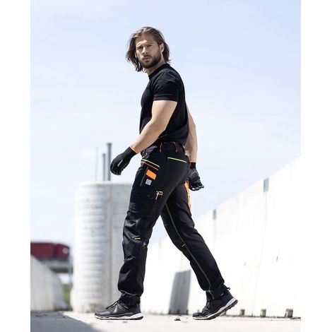 Ardon Creatron - schwarze und neonfarbene Bundhose Ardon Creatron - schwarze und neonfarbene Bundhose 46