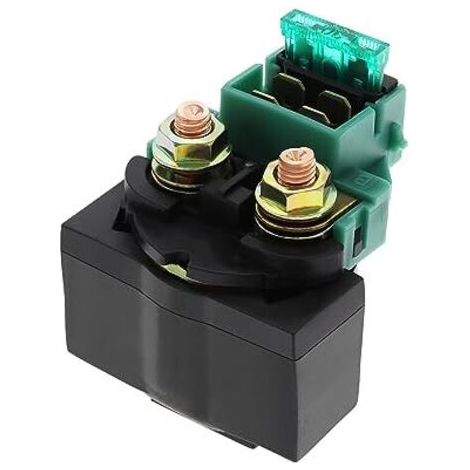 Relais de bobine électromagnétique de rechange compatible avec Honda CH125 CH250 ATV TGB 325 425 500 525 550 Relais de démarrage de moto 65 x 47 mm (1/5)