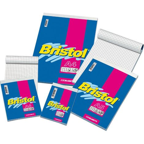 Blasetti Bristol Notizbuch A6 60 Blätter Mehrfarbig