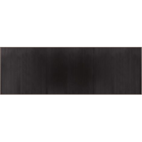 Tapis de sol,Tapis rectangulaire marron foncé 100x300 cm bambou CFW355211 (1/5)