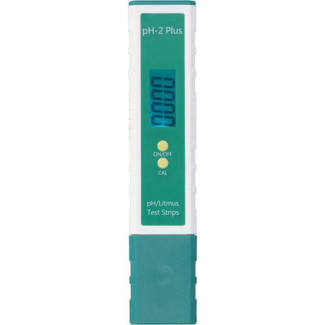 Medidor de pH Digital, Resolución 0.01 y Calibración Automática, Pantalla LCD Iluminada – Ideal para Acuarios y Control de Calidad del Agua (1/5)