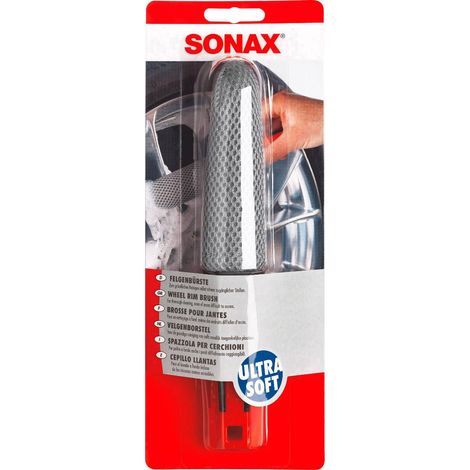 Brosse à jantes ultra-soft rouge/gris SONAX (Par 6) (1/5)