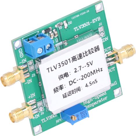 Module numérique de commande frontal de mise en forme de signal à large période de tension pour comparateur haute vitesse (pour circuit de conversion) (1/5)