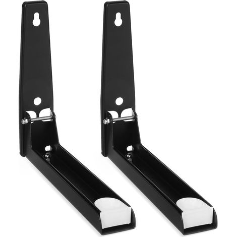 Edelstahl Mikrowellen Wandhalterung verstellbar und klappbar