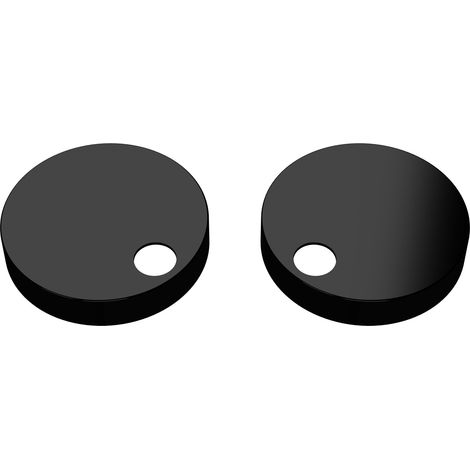 Toilet Seat Cover Caps Black NTS004/007