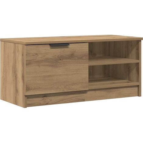 Maison Exclusive - TV-Schrank Artisan-Eiche 80x35x36,5 cm Holzwer (1/5)