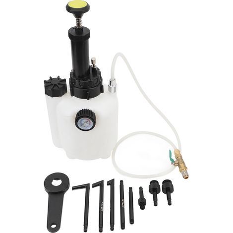 Ortviai Pompe Manuelle de Remplissage d’Huile pour Boîte de Vitesses – 3 L avec 8 Adaptateurs ATF (1/5)