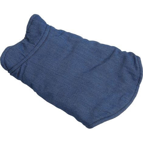 Manteau d'hiver pour chien, doux et hypoallergénique, coupe-vent, chaud et sans manches, taille M. (1/5)