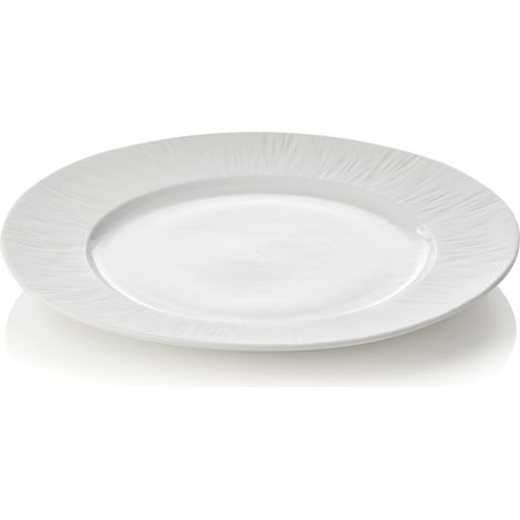 Assiette plate Ø 30 cm blanche MAYA SHIRO lot de 2 - Was Germany (1/2)