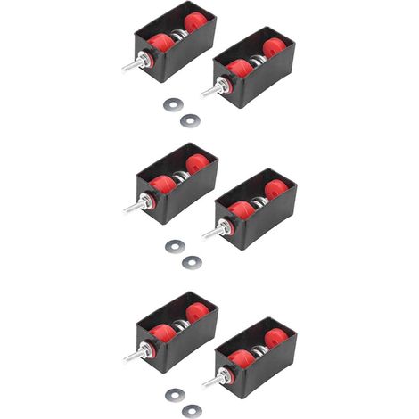 Support élastomère - Isolateur de vibrations à ressort - Fixation susp (1/5)