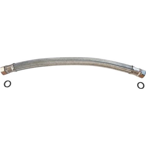 Flexible chauffage 2 écrous tournants 3/4" - 500 mm (1/3)
