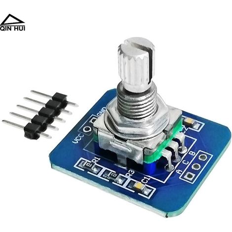Digitales Impulspotentiometer zur Lautstärkeregelung von Audio-/Video-Systemen im Auto (DVD-Player), EC11 360-Grad-Drehgebermodul (1/4)