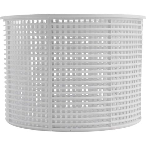 Panier à skimmer pour piscine - En matériau ABS robuste - Non flottant - Pour Hayward SP-1082 - 17,8 x 17,8 x 12,7 cm - Blanc (1/5)