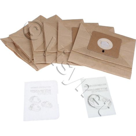 Boite de 6 sacs + 1 filtre (1/2)