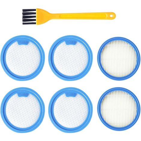 ASKW5 Kit de filtres de rechange pour aspirateur(2 filtres à poussière fine et 4 préfiltres, pour aspirateur sans fil AEG série 7000) (1/5)