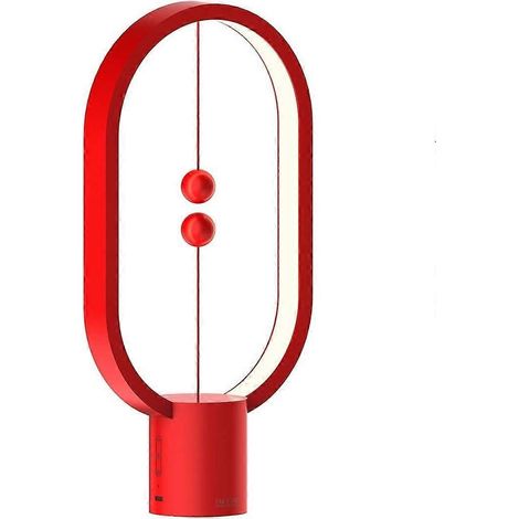 Lampe Balance en cadeau, lampe de chevet avec variateur tactile, 6 niveaux de luminosité, rechargeable par USB (1/5)