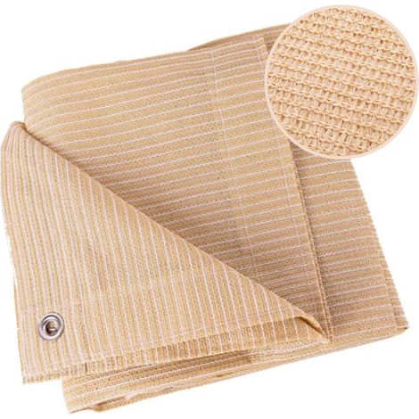 Stores solaires pour jardin, pergola, filet d'ombrage pour gazebo, piscine, terrasse, patio, abri de voiture, fenêtres 3 x 3 m (1/5)