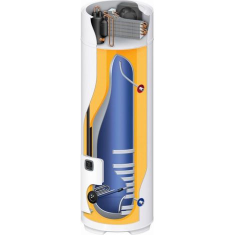 THERMOR Calentador de agua eléctrico Establo vertical blindado 200L - 282030