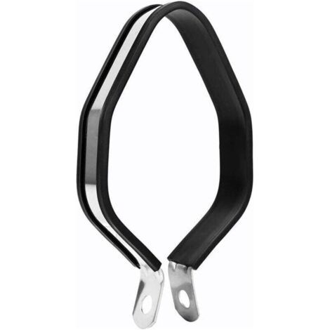 Support d'échappement de moto, support de montage hexagonal pour silencieux d'échappement de moto, accessoires de moto (couleur primaire) Modification/installation/performance de voiture (1/4)
