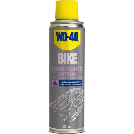 Lubrificante catena specifico per bici al ptfe pr tutte le condizioni WD-40 BIKE