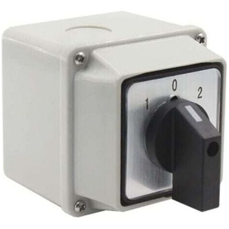 LW26-20/2 Universeller Quellenumschalter mit Montagekasten - 380 V, 20 A - Universeller Drehnockenschalter