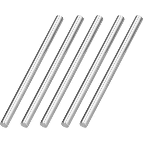 5 Tiges Filetées en Acier Inox 6mm pour Assemblages Robotiques et Mécaniques