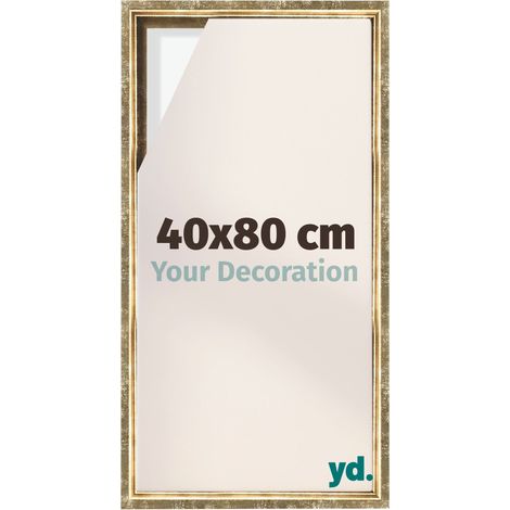 Your Decoration - Cadre flottant - Or Antique - Cadre en caisse américaine pour toile sur chassis - MDF - Lyon (1/5)