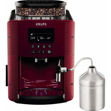 Cafetera Superautomática Krups EA816570 1450 W Rojo (1/3)