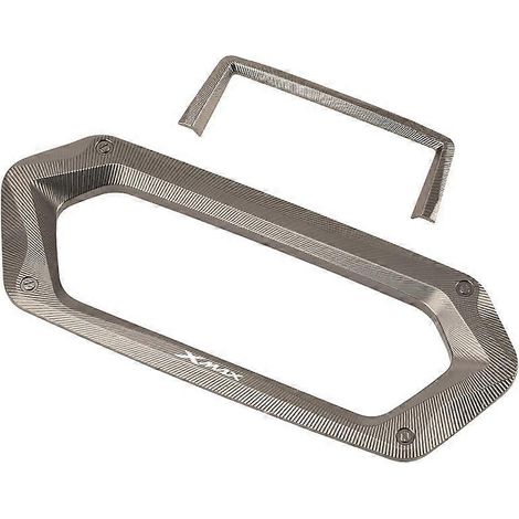 Suitable for 23-24 Yamaha XMAX300 instrument frame decorative cover computer modified aluminum alloy shield accessories( A and B Ash) (1/5)