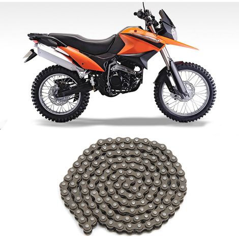 Chaîne de transmission 72/144 maillons 25H pour minimotos 47cc et 49cc (1/5)