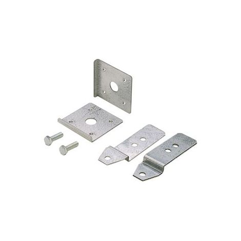 Jeu 2 pattes fixation murale - ENVELOPPES HAGER FM640