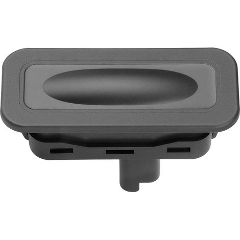 Pulsante per il bagagliaio per Renault Clio 3 Megane 2, 8200076256 Interruttore di apertura del portellone posteriore nero per Clio MK3/MK4, Megane MK2/MK3, Laguna MK3, Kangoo MK2 (1/5)