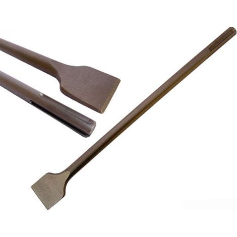 Scalpello spatola a punta piatta per martello demolitore SDS MAX 450X50mm (1/5)