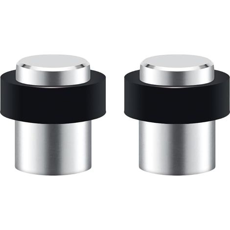 Butée de Porte Sol, Hauteur 45mm, Arrêts Portes en Acier Inoxydable avec Vis, Butoir (1/5)