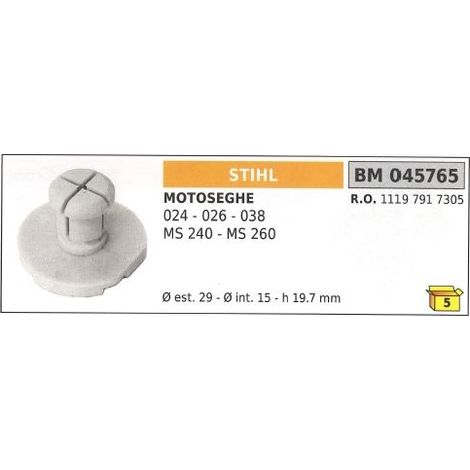 Antivibrante STIHL motosega 024 026 MS 240 260 045765