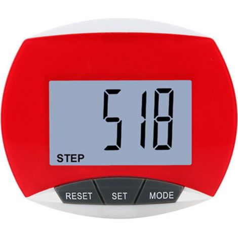 Präziser Schrittzähler, tragbarer Pedometer mit LCD-Bildschirm zum Joggen, Wandern, Laufen und Spazierengehen (1/5)