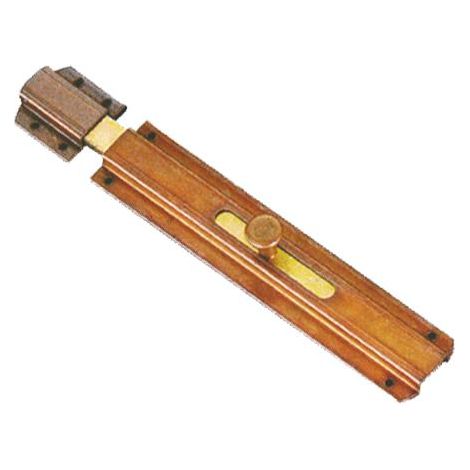 CATENACCIO TRASVERSALE BRONZATO CON INCONTRO COMUNELLO PORTE E FINESTRE (12390V) CM 30 (12392)