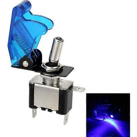 SPST 12V Kippschalter mit LED-Anzeige für die Zündung, Zubehör für Boote, Rennwagen, Geländewagen, 4x4s, LKWs und Anhänger. (1/5)