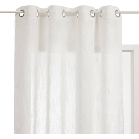 Tenda trasparente teor 140x240 cm bianca - Atmosphera créateur d'intérieur (1/4)
