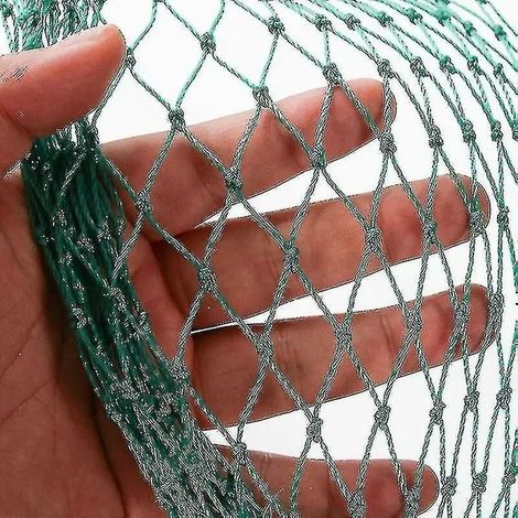 Filet anti-oiseaux lourd 5x10m – Maille de protection pour cerfs, chats, chiens et poules – Grillage souple pour jardin et cultures (1/3)